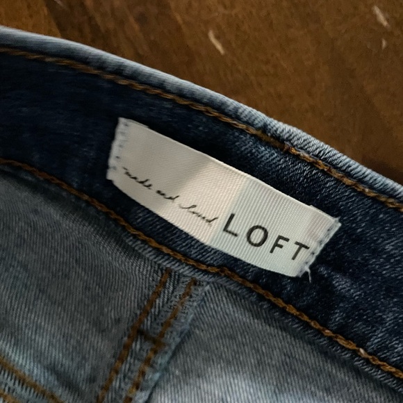 Ann Taylor Loft Denim Jeans - Picture 6 of 8